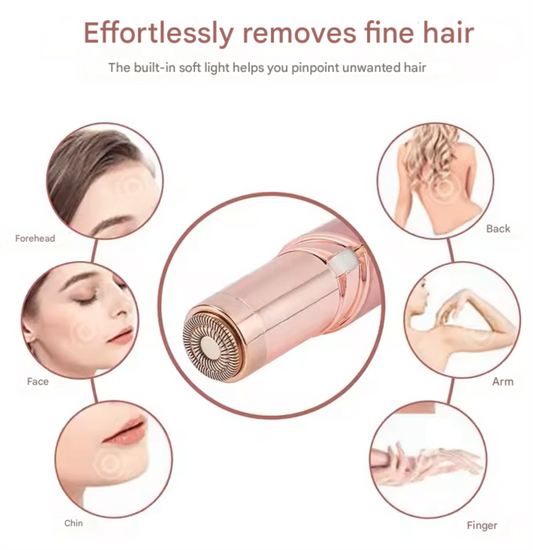 Beautiful Skin™ - Eyebrow hair remover and epilator for women