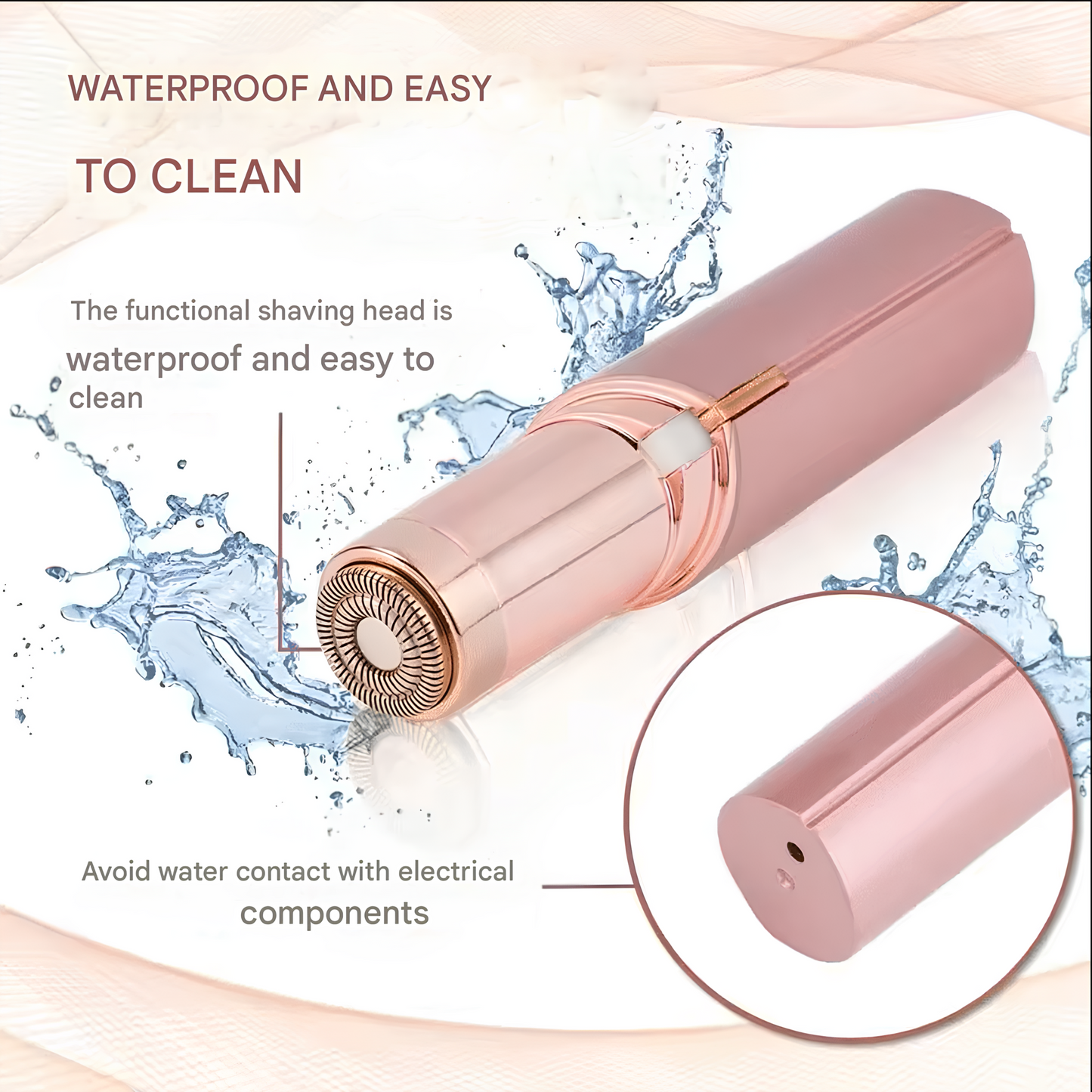 Beautiful Skin™ - Eyebrow hair remover and epilator for women