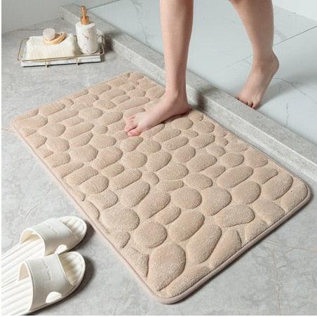 Non-slip and ultra-absorbent bath mat