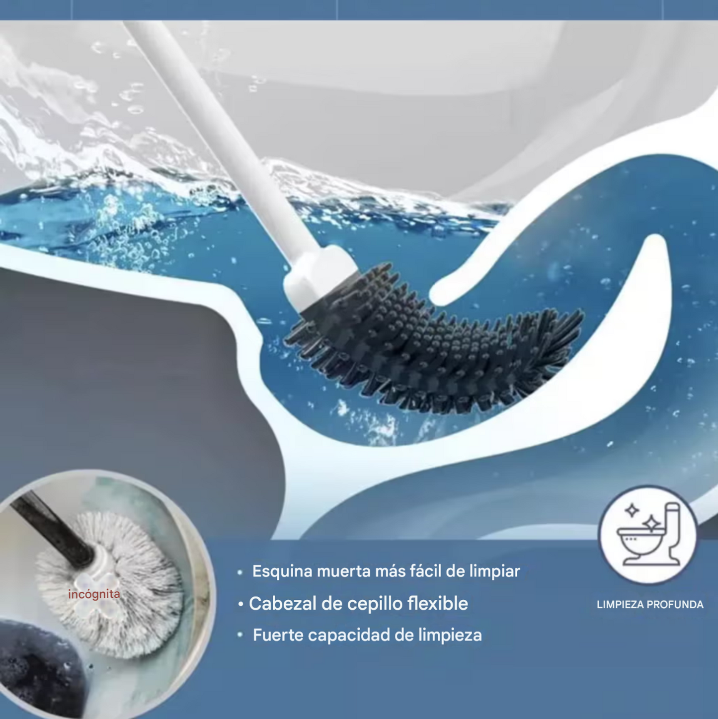 Flexer Silicone Bath Brush