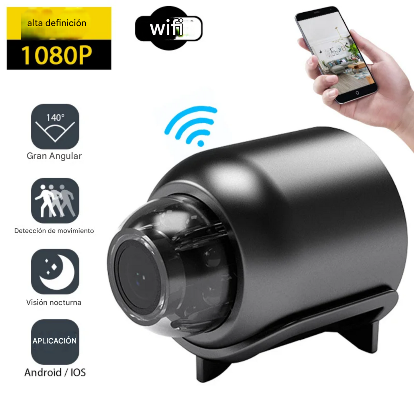 Full HD 1080P Wifi SPY MICRO-CAMERA