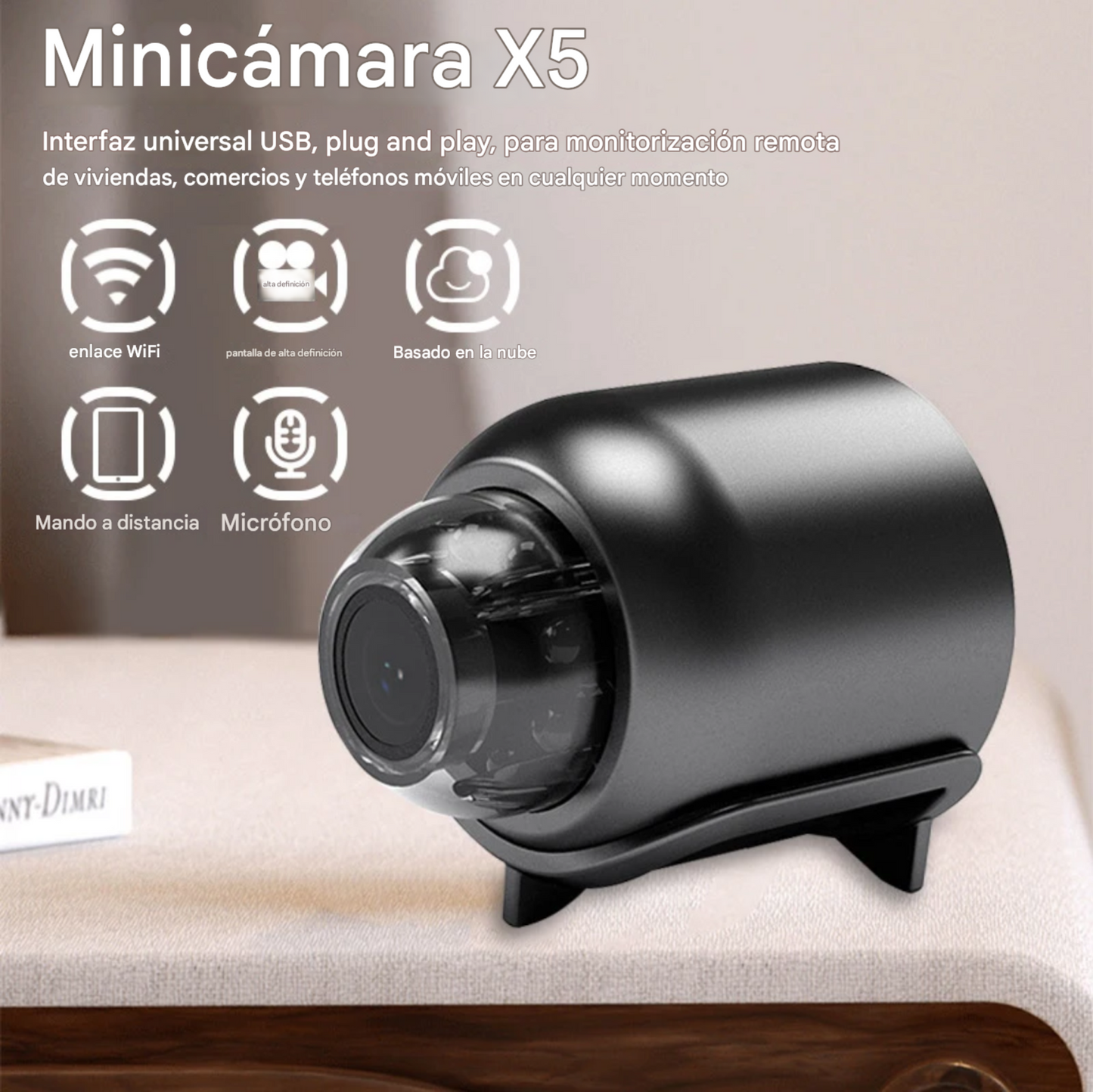 Full HD 1080P Wifi SPY MICRO-CAMERA