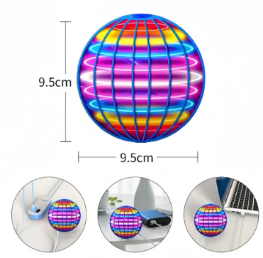 Flyball flying ball toy