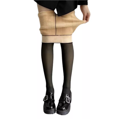 Warmer tights - Polar fur leggings