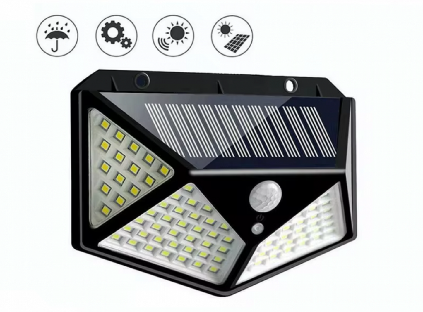 SolarReflector PRO LED reflector charges with sunlight and motion sensor